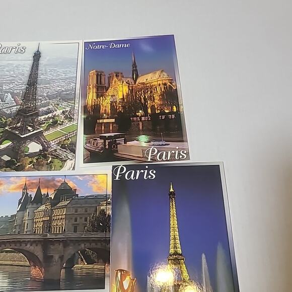 Lot Of 8 Postcards Of Paris Collectible Never posted, Beautiful Art - Picture 5 of 10